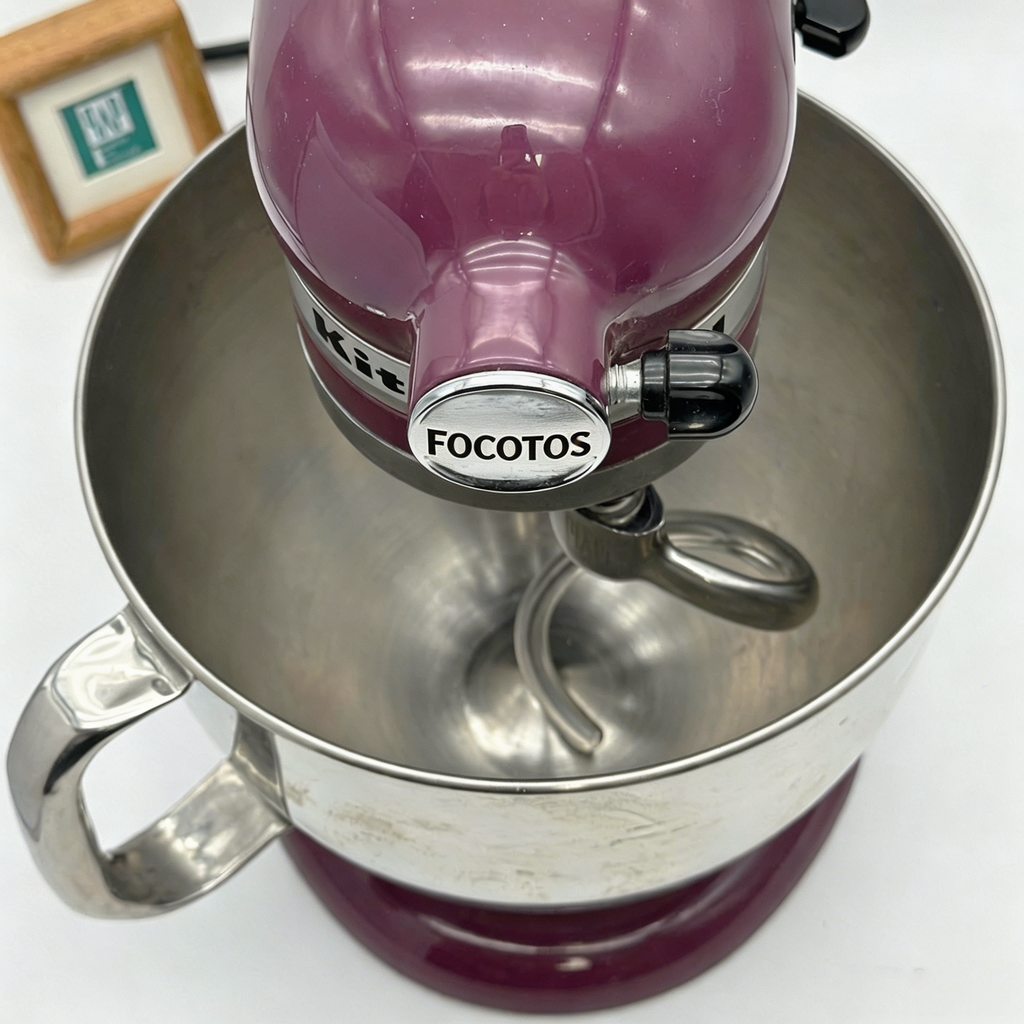 FOCOTOS Stainless Steel Spiral Dough Hook Replacement for KitchenAid 4.5QT & 5QT Bowl Tilt-Head Stand Mixers, Rust-resistant & Easy Clean, Efficient Kneading for Bread, Pizza, Pasta, Cookies