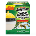 Antyman Wasp, Hornet & Yellowjacket Trap, 1 Count | Quick-Drown Formula, Food-Based Lure Lasts Up To 30 Days, Fast Acting With Quick & Easy Setup, Lure Refill Sold Seperately