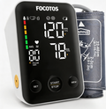 Blood Pressure Monitor Large Cuff, FOCOTOS Upper Arm Blood Pressure Machines for Home Use Accurate BP Cuff LED Backlight Display Heart Rate Detection 2x120 Records, Cuff 22-40cm