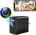 Antyman Small Wireless Camera with USB Charger - Full HD 1080P - Mini Security Cam for Indoor Use - Cloud Storage