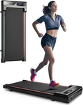 Antyman Walking Pad Treadmill for Home - Under Desk Treadmills Portable Mini Compact Walk Pads for Small Spaces Office Indoor Apartment Floor Flat Running Machine with Remote Quiet Lightweight