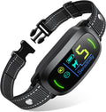 Antyman Dog Bark Collar, Rechargeable Smart Collar, Anti Barking Training Collar with 5 Adjustable Sensitivity Beep Vibration, Bark Collar for Large Medium Small Dogs (Black)