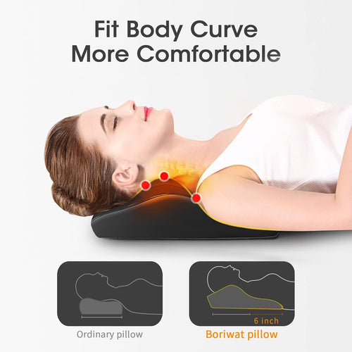 Antyman Back Massager with Heat, 3D Kneading Massage Pillow for Back, Neck, Shoulder, Leg Pain Relief Deep Tissue, Gifts for Women Men Mom Dad