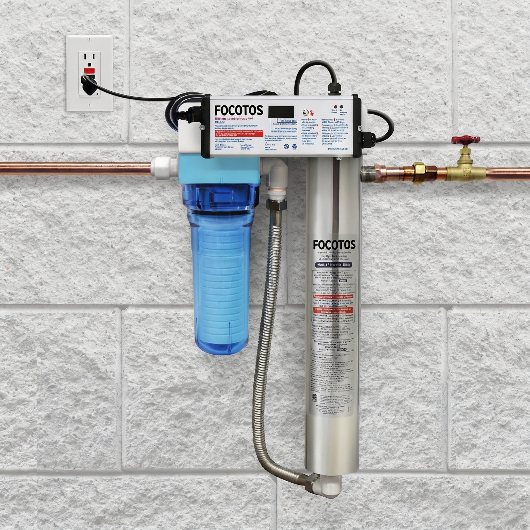 FOCOTOS UV8F Whole House UV System
