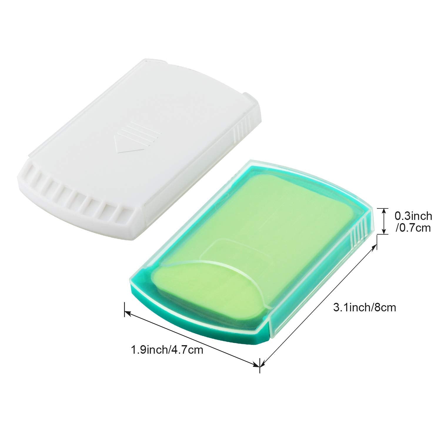 FOCOTOS 2 Boxs (100 Sheets) Hand Washing Soap Sheets for Outdoor Travel,Portable Camping Hand Soap,Hiking Washing Hand Bath Paper Soap for Travel,BBQ,Party,School,Girls